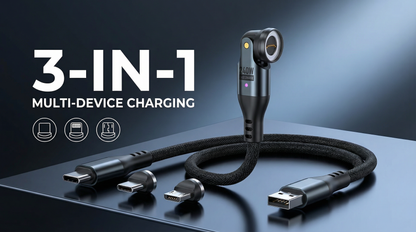 240W MagCharger: 3-in-1 Fast Charger